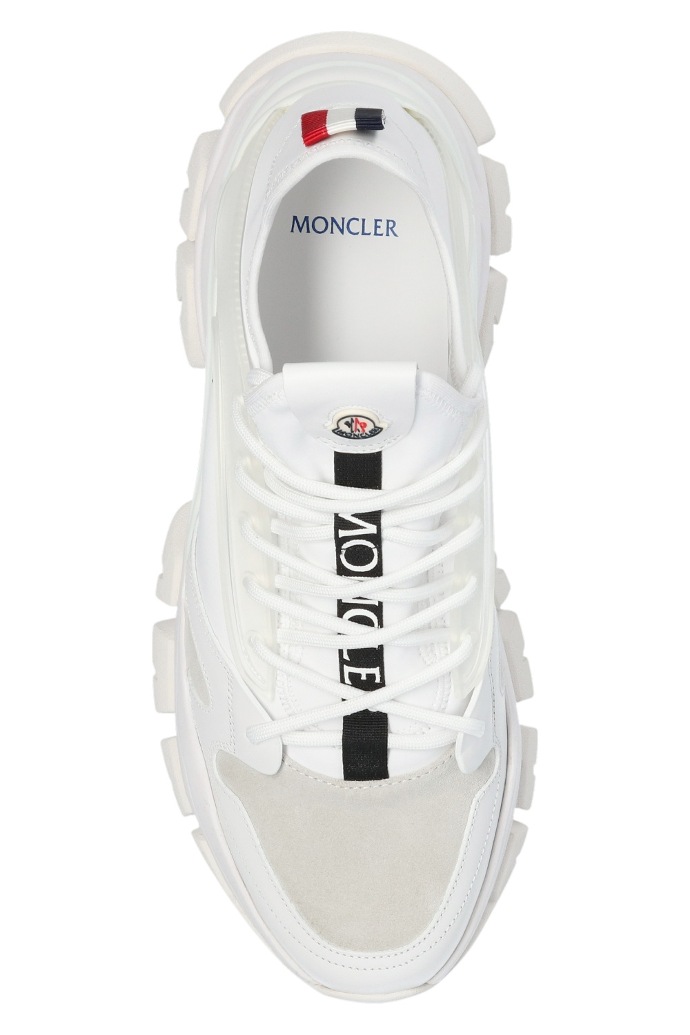 Moncler sneakers clearance white